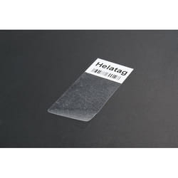 Hellermann Tyton 594-41104 étiquette à imprimer Transparent, Blanc Imprimante d'étiquette adhésive