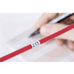 Hellermanntyton - 598-40402 HSMB-C4-1402-WH-1402-CL/WH Imprimeur d'étiquettes de câbles blanc 1 pc(s)