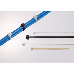 Hellermann Tyton T30R serre-câbles Ethylène-tétrafluoréthylène (ETFE) Bleu 100 pièce(s) - Vue supplémentaire 4