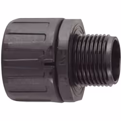 Informations techniques Adapté pour (série de tubes ondulés) : Gaine de protection HelaGuard Couleur : noir Filetage extérieu ...