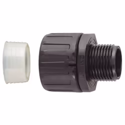 Informations techniques Adapté pour (série de tubes ondulés) : Gaine de protection HelaGuard Couleur : noir Filetage extérieu ...