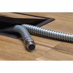 Hellermann Tyton SC10-GS-ML, Conduit rigide galvanisé (GRC), Acier, 300 °C, EN61386, ELV, 10 m, 1 cm