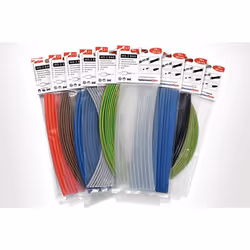 Hellermann Tyton 308-30160, Gaine thermorétrécissable, Polyoléfine, Rouge, 10 pièce(s)