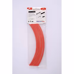 Hellermann Tyton 308-30311, Gaine thermorétrécissable, Rouge, 20 cm, 3 mm, 10 pièce(s), 1 mm