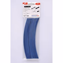 Hellermann Tyton 308-30612, Gaine thermorétrécissable, Bleu, 20 cm, 6 mm, 10 pièce(s), 2 mm