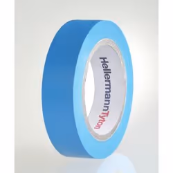 Hellermann Tyton HTAPE-FLEX15-15x10, Bleu, Mettre en lots, Attacher, Fabriquer de maniere artisanale, Marquer, Réparer, Renfo ...