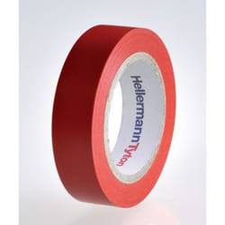 Hellermann Tyton HTAPE-FLEX15-15x10 10 m PVC Rouge