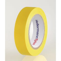 Hellermann Tyton HTAPE-FLEX15-15x10 10 m PVC Jaune