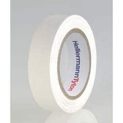 Hellermann Tyton HTAPE-FLEX15-15x10 10 m PVC Blanc