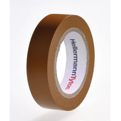 Hellermann Tyton HTAPE-FLEX15-15x10 10 m PVC Marron