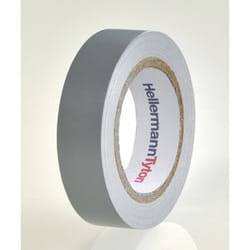 Hellermann Tyton HTAPE-FLEX15-15x10 10 m PVC Gris