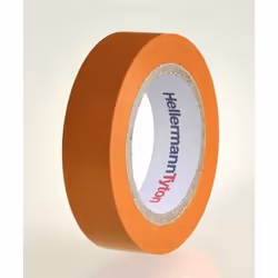 Hellermann Tyton HTAPE-FLEX15-15x10, Orange, Mettre en lots, Attacher, Fabriquer de maniere artisanale, Marquer, Réparer, Ren ...
