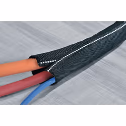 Hellermann Tyton 170-01107, Gaine isolante tressée, Polyester, Noir, 1 pièce(s)