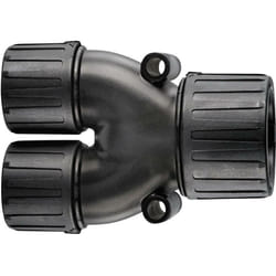 Hellermanntyton - 166-25801 HG16-Y13 Distributeur en y noir 16 mm, 13 mm, 13 mm 1 pc(s) X74704