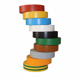 Hellermann Tyton 710-00146, 10 pièce(s), Noir, Bleu, Marron, Vert, Vert/jaune, Gris, Orange, Rouge, Blanc, Jaune, PVC, 10 m,  ...
