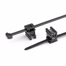 Hellermann Tyton 156-00948, Polyamide, Noir, 4,5 cm, 225 N ( 1 kilogrammeforce = 9,81 Newton), V2, -40 - 85 °C