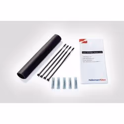 Hellermann Tyton 380-04004, Gaine thermorétrécissable, Noir, Polyoléfine, 1 pièce(s)
