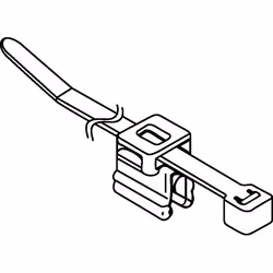 Hellermann Tyton 156-01153 serre-câbles Polyamide Noir 100 pièce(s) - Vue supplémentaire 4