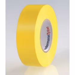 Hellermann Tyton HTAPE-FLEX15-19x20, Jaune, Mettre en lots, Attacher, Fabriquer de maniere artisanale, Marquer, Réparer, Renf ...