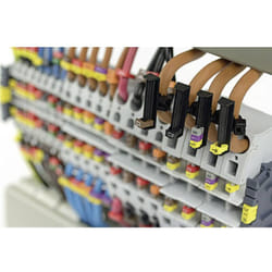 Hellermanntyton - WICA-ACT-BK-PA66HIRHS-BK (100) Clip de marquage 561-06000