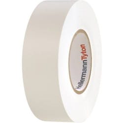 Hellermanntyton - Ruban isolant HelaTape Flex 1000+ 710-10607 blanc (l x l) 20 m x 19 mm 1 pc(s)
