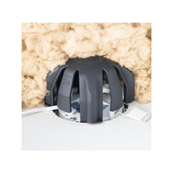 Hellermanntyton - Lot de 10 spotclip iii H50MM - Couvercle de downlight pour bâtiments résidentiels