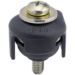 Hellermanntyton - 435-01559 Tap Connector 1510-ST-BK Borne de dérivation flexible: - rigide: 1.5-10 mm² 1 pc(s) noir