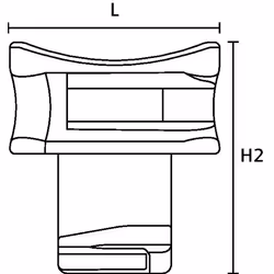 Hellermann Tyton 151-03245 support d'attache-câble Noir Polyamide 25 pièce(s) - Vue supplémentaire 5