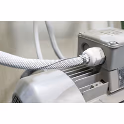 Hellermann Tyton 170-01176 isolant de câble Noir, Blanc