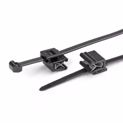 Hellermann Tyton 156-03219, Polyamide, Noir, 4,5 cm, 225 N ( 1 kilogrammeforce = 9,81 Newton), V2, -40 - 85 °C