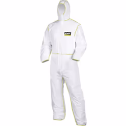 Informations techniques Autorisations, normes : EN ISO 13982-1, EN 13034 Couleur : blanc Matériau (détails) : Alliage de poly ...