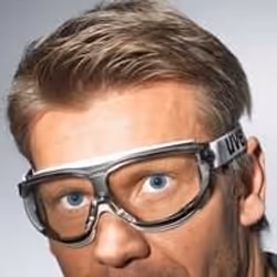 Lunettes de protection Uvex Carbonvision; transparent