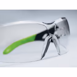 Uvex pheos Lunettes de sécurité Polyoxyméthyléne (POM), Élastomère thermoplastique (TPE) Noir, Vert