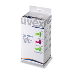 Boules Quies Uvex X-fit; REFILL One2Click; 37 dB; 300 unités