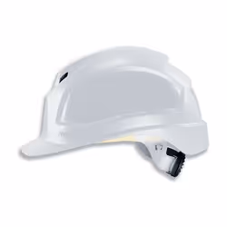 Adapté aux métiers de la construction et de l'industrie, le casque de travail Uvex Pheos B-WR offre un confort de port optima ...