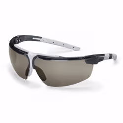 Lunettes de protection UVEX i-3; Supravision excellence; gris / blanc