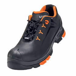 Uvex 65022, Unisexe, Adulte, Chaussures de sécurité, Orange, Noir, ESD, S3, SRC, Fermeture rapide