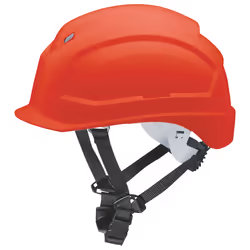 Uvex pheos S-KR, Polyéthylène haute densité (HDPE), Rouge, Unisexe, 52-61 cm, EN 397