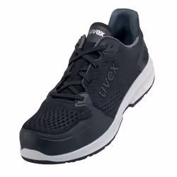 Uvex 65988, Unisexe, Adulte, Chaussures de sécurité, Noir, S1, ESD, SRC, Fermeture par lacet
