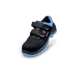 2 xenova® 9553841 antistatique (esd) Sandales de sécurité S1 Pointure (eu): 41 noir, bleu 1 paire(s) Q879722 - Uvex