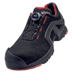 Uvex - 6567 6567243 Chaussures basses de sécurité S3 Pointure (eu): 43 noir/rouge 1 paire(s)