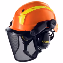 Uvex 9774237, Polyéthylène, Noir, Orange, 52-61 cm, -30 °C, EN 1731, 893 g