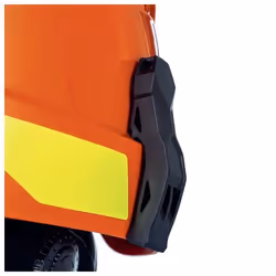 Uvex 9774237 Équipement de sécurité pour la tête Polyéthylène Noir, Orange - Vue supplémentaire 6