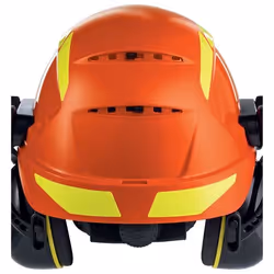 Uvex 9774237 Équipement de sécurité pour la tête Polyéthylène Noir, Orange - Vue supplémentaire 7