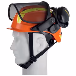 Uvex 9774237 Équipement de sécurité pour la tête Polyéthylène Noir, Orange - Vue supplémentaire 9