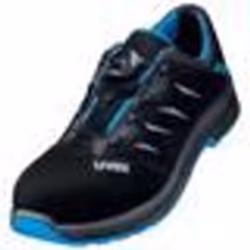 Chaussures de sécurité - UVEX - 6908 6908244 - S1P - Taille 44 - Noir/Rouge