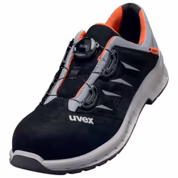 Uvex 69082, Mâle, Adulte, Chaussures de sécurité, Noir, Rouge, ESD, P, S1, SRC, Embout en acier