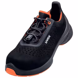 Uvex 68468, Mâle, Adulte, Chaussures de sécurité, Noir, ESD, S1, SRC, Fermeture par cordon