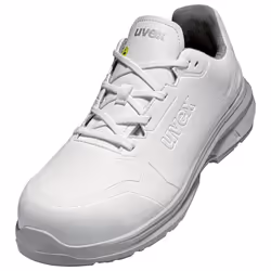 Uvex 6582238, Femelle, Adulte, Chaussures de sécurité, Blanc, Pas de motif, Fermeture par lacet