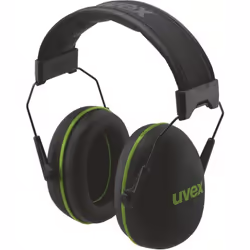 Uvex KX10, Arceau, Construction, Noir, Vert, 30 dB